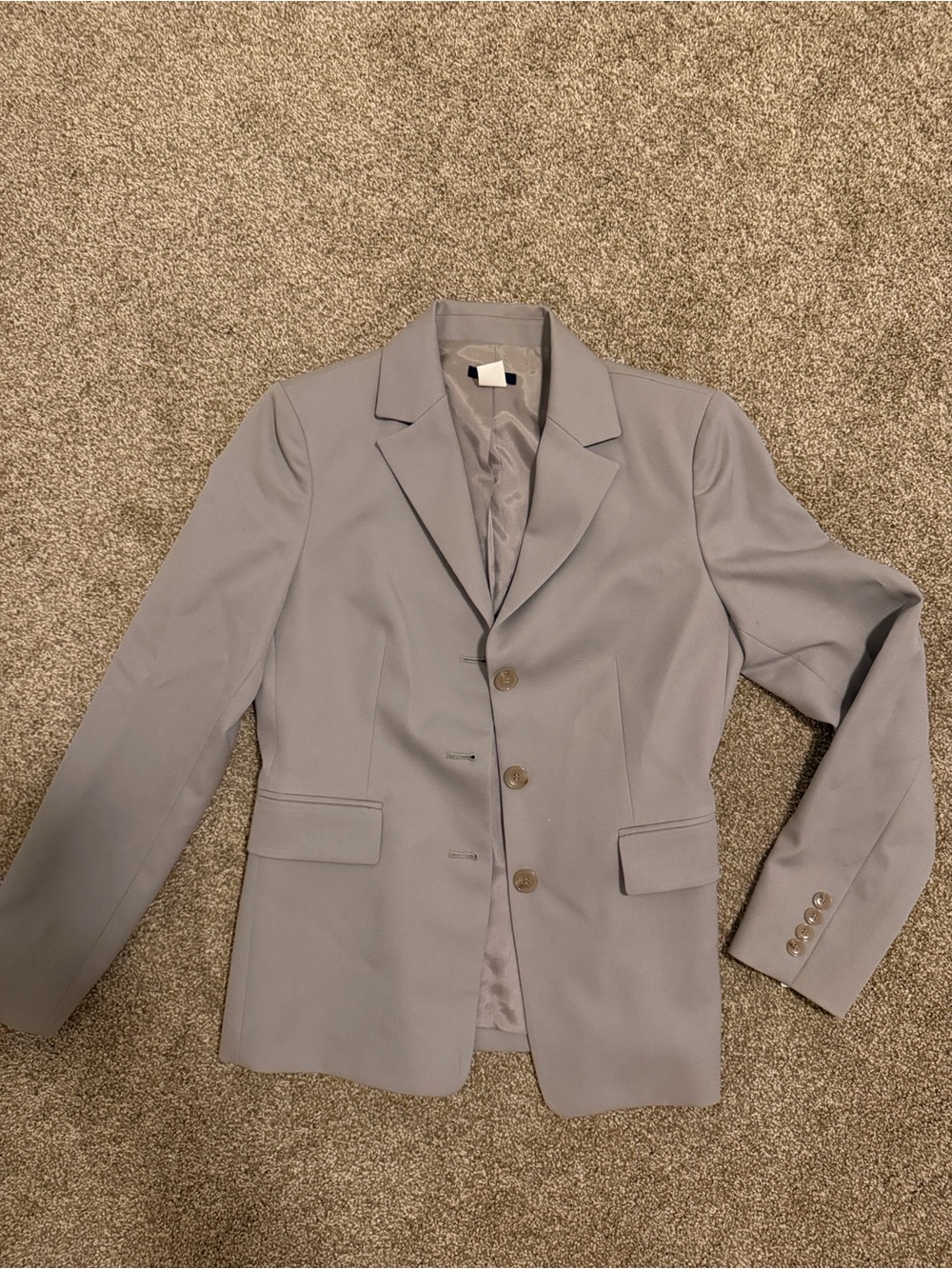J. Crew Light Gray Women's Tailored Blazer
